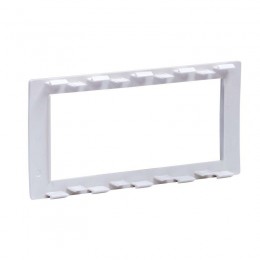 Рамка 4мод. универс. под Brava/VIVA/45х45 бел. DKC F00013
