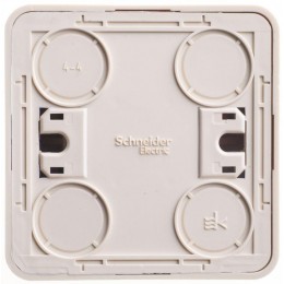 Выключатель 1-кл. ОП Этюд 10А IP20 крем. SE BA10-001K