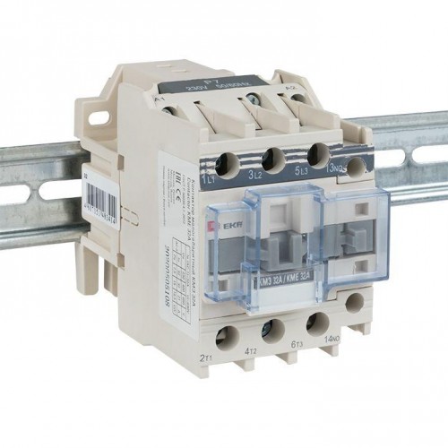 Контактор КМЭ 32А кат. 220В AC 1НО EKF ctr-s-32-220