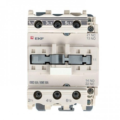 Контактор КМЭ 50А кат. 380В AC 1НО+1НЗ EKF ctr-s-50-380