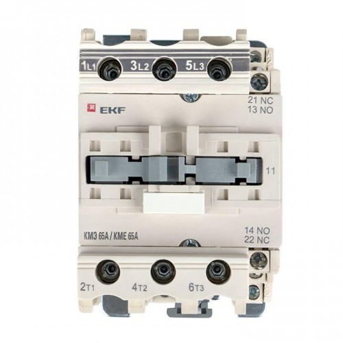 Контактор КМЭ 65А кат. 220В AC 1НО+1НЗ EKF ctr-s-65-220