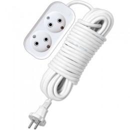 Удлинитель 2х10м без заземл. 10А IP20 Е-202 ПВС 2х1 АБС-пластик UNIVersal 9634265