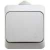Выключатель 1-кл. ОП Этюд 10А IP44 10AX сер. SE BA10-041C