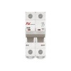 Выключатель автоматический модульный 2п C 40А 10кА AV-10 AVERES EKF mcb10-2-40C-av
