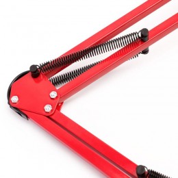 Светильник настольный UF-312P С04 230В 60Вт струбцина красн. Ultraflash 12896