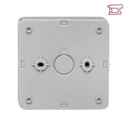 Коробка распределительная КМР-030-035 85х85х40 IP54 с крышкой для прямого монтажа без мембранных вводов сер. EKF plc-kmr-030-035