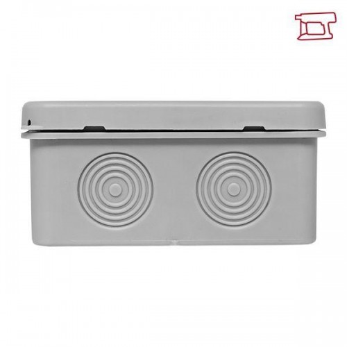 Коробка распределительная КМР-030-035 85х85х40 IP54 с крышкой для прямого монтажа без мембранных вводов сер. EKF plc-kmr-030-035