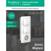 Блок СП Blanca (розетка с заземл. защ. шторки 16А 250В + 2-кл. выкл. с подсветкой + 2-кл. выкл.) бел. SE BLNBS102211
