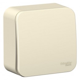 Переключатель проходной 1-кл. ОП Blanca 10А IP20 (сх. 6) 250В с изолир. пластиной молочн. SE BLNVA106012