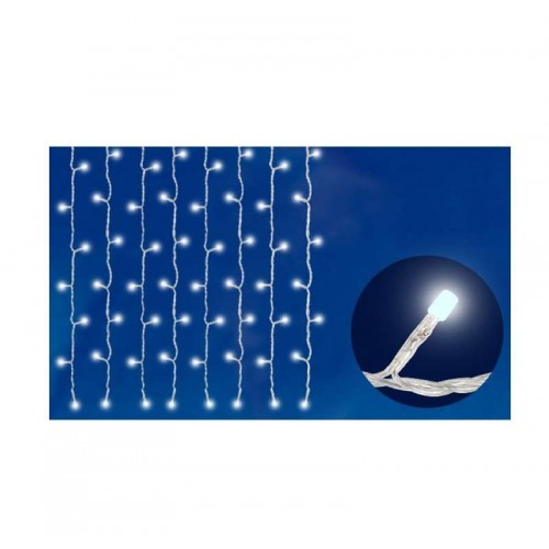 Занавес светодиодный ULD-C1515-160/TWK WHITE IP67 с эффектом мерцания 1.5х1.5м соединяемый 160LED бел. свет провод бел. Uniel UL-00001355