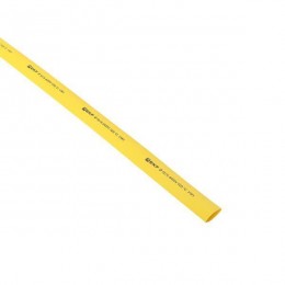 Трубка термоусадочная ТУТ нг 12/6 желт. 1м (уп.50м) PROxima EKF tut-12-y-1m