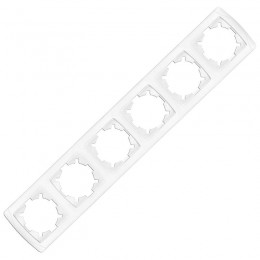 Рамка 6-м Маргарита горизонт. бел. UNIversal 1085