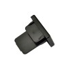 Заглушка UFB-Q121 C21 BLACK 1 POLYBAG торцевая черн. Uniel UL-00001278