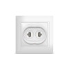 Розетка компьютерная 2-м Севиль бел. UNIVersal 1086