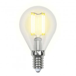 Лампа светодиодная LED-G45-5W/WW/E14/CL/DIM GLA01TR форма 