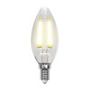 Лампа светодиодная LED-C35-5W/WW/E14/CL/MB GLM10TR форма