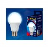 Лампа светодиодная LED-A60 12W/DW/E27/FR PLP01WH Яркая 12Вт грушевидная матовая 6500К холод. бел. E27 (упак. картон) Uniel UL-00002005