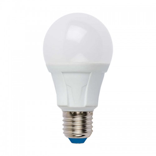 Лампа светодиодная LED-A60 8W/WW/E27/FR PLP01WH Яркая 8Вт грушевидная матовая 3000К тепл. бел. E27 (упак. картон) Uniel UL-00001522