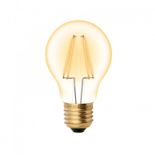 Лампа светодиодная LED-A60-6W/GOLDEN/E27 грушевидная GLV21GO Vintage форма 