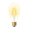 Лампа светодиодная LED-ST64-5W/GOLDEN/E27 GLV22GO Vintage форма