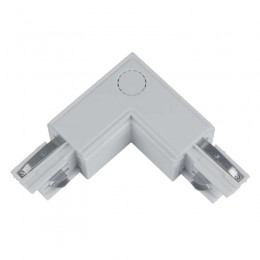 Соединитель для шинопроводов UBX-A22 SILVER 1 POLYBAG L-образный внутр. 3ф серебр. полиэтил. пакет Uniel 09767