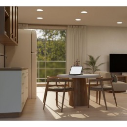 Светильник светодиодный ДВО 1602 7Вт 4000К IP20 встраив. круг бел. IEK LDVO0-1602-1-7-K02