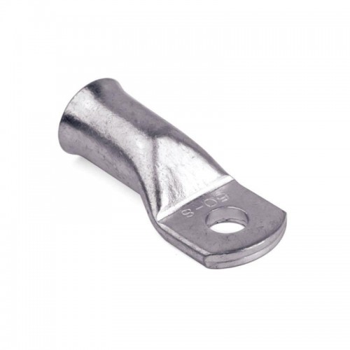 Наконечник ТМЛ под пайку листовой изогнутый 50кв.мм под винт d6мм ГОСТ 23981-80 (уп.50шт) DKC 2H6M