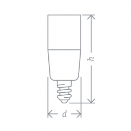 Лампа светодиодная 61 468 NLL-T39-10-230-2.7K-E14 10Вт линейная матовая 2700К тепл. бел. E14 750лм 176-264В Navigator 61468