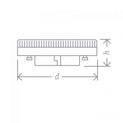 Лампа светодиодная 61 471 NLL-GX70-13-230-4K 13Вт матовая 4000К нейтр. бел. GX70 1050лм 220-240В Navigator 61471