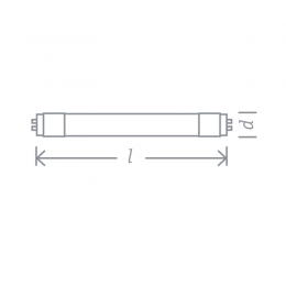 Лампа светодиодная 61 391 NLL-T8-9-230-MEAT-G13-CL 9Вт цилиндр прозрачная G13 600лм 176-264В Navigator 61391