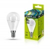 Лампа светодиодная LED-G45-9W-E14-3К Шар 9Вт E14 3000К 172-265В Ergolux 13173