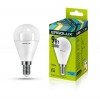 Лампа светодиодная LED-G45-9W-E14-4К 9Вт шар 4000К нейтр. бел. E14 172-265В Ergolux 13174