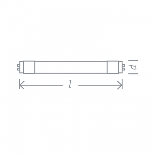 Лампа светодиодная 61 394 NLL-T8-24-230-MEAT-G13-CL 24Вт цилиндр прозрачная G13 1200лм 176-264В для подсветки мясных продуктов Navigator 61394