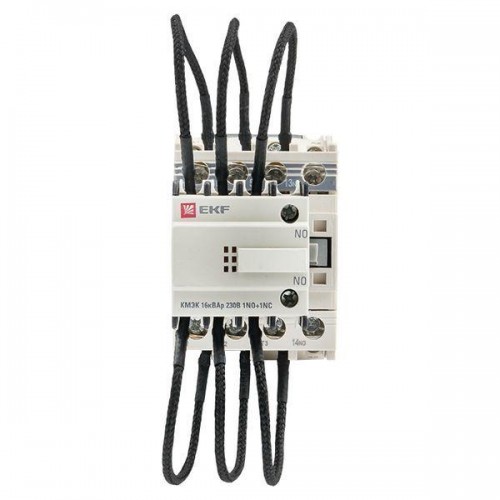Контактор для конденсатора КМЭК 16квар 230В 2NО+1NC PROxima EKF ctrk-s-32-16-230