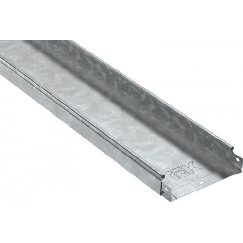 Лоток листовой неперфорир. 300х50 L3000 сталь 1мм HDZ IEK CLN10-050-300-100-3-M-HDZ