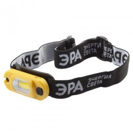 Фонарь аккумуляторный налобный Практик GA-801 COB 3Вт аккум. Li microUSB шарнир клипса (блист.) Эра Б0030186