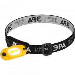 Фонарь аккумуляторный налобный Практик GA-801 COB 3Вт аккум. Li microUSB шарнир клипса (блист.) Эра Б0030186