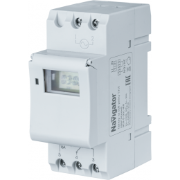 Таймер 61 559 NTR-E-D01-GR на DIN-рейку электрон. Navigator 61559