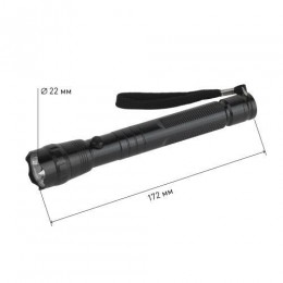 Фонарь TM1W 1х1Вт LED алюм. 2хAA блист. Трофи Б0023319