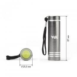 Фонарь UB-401 универс. Джет 1.5Вт COB алюм. 3хAAA блист. ЭРА Б0029192