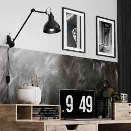 Лампа светодиодная филаментная Black Filament 10Вт A60 грушевидная матовая 2700К тепл. бел. E27 820лм диммир. GAUSS 102202110-D