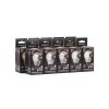 Лампа светодиодная филаментная Black Filament 10Вт A60 грушевидная матовая 2700К тепл. бел. E27 820лм диммир. GAUSS 102202110-D