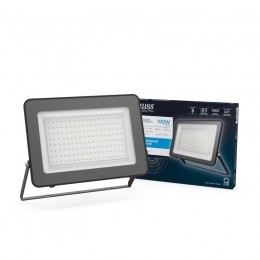 Прожектор светодиодный Qplus 100Вт 6500К IP65 12000лм 175-265В ДО черн. GAUSS 613511100