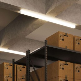 Светильник светодиодный Ultracompact 45Вт 4000К IP65 4500лм 1500х40х30мм ДСП линейный матов. рассеив. GAUSS 143426245