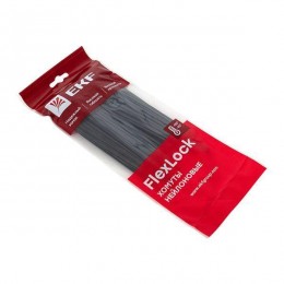 Хомут P6.6 3.6х150 FlexLock стандартный черн. (уп.100шт) PROxima EKF plc-fl-ctsb-3.6x150