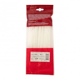 Хомут P6.6 3.6х200 FlexLock стандартный бел. (уп.100шт) PROxima EKF plc-fl-ctsw-3.6x200