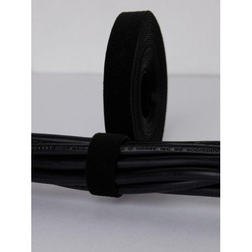 Хомут-липучка ХКл 16мм черн. (5м/ролл) IEK UHL11-16-5M-K02