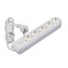 Удлинитель 5х15м с заземл. 16А IP20 с выкл. защ. шторки Makel N5310093