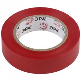 Изолента ПВХ 15ммх10м красн. ЭРА C0036556