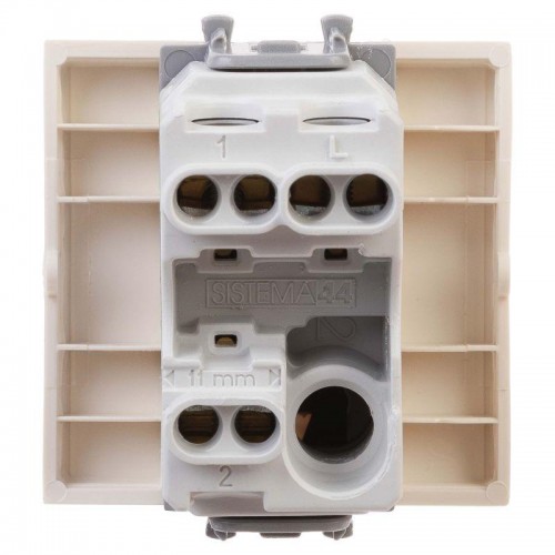 Переключатель модульный 1-кл. 2мод. Avanti 